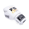 FS Classic Muay Thai Boxing Gloves - White